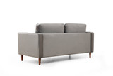 Sofa sa 2 sedišta Obod - svijetlo siva