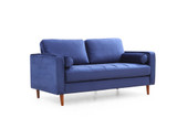 Sofa sa 2 sedišta Obod - tamnoplava