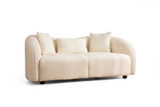 Sofa sa 2 sedišta Venedik - Krem Sofa sa 2 sedišta Venedik - Krem