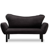 Sofa za 2 sjedišta Chatto - Crna