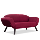 Sofa za 2 sjedišta Genzo - bordo