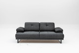 Sofa za 2 sjedišta Mustang - antracit