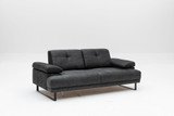 Sofa za 2 sjedišta Mustang - antracit