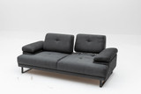 Sofa za 2 sjedišta Mustang - antracit