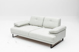 Sofa za 2 sjedišta Mustang – Bijeli