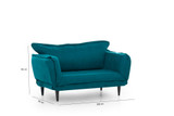 Sofa za 2 sjedišta Vino Ležaljka - Petrol Green GR124\01