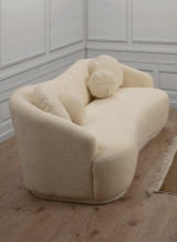 Sofa sa 3 sjedala Ancona - krema