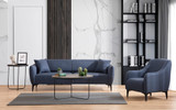 Sofa sa 3 sjedala Belissimo - Plava