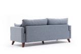 Sofa sa 3 sjedala Bella Soft Üçlü Koltuk - Plava Sofa sa 3 sjedala Bella Soft Üçlü Koltuk - Plava