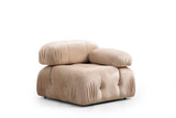 Sofa sa 3 sjedala Bubble 3 sjedala (L1-O1-1R) - Velvet