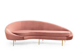 Sofa sa 3 sjedala Eses Lijevo - Pink