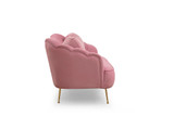 Sofa sa 3 sjedala Istiridye - ruža