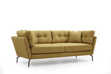 Sofa sa 3 sjedala Mapa - zelenkasto žuta