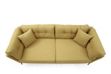 Sofa sa 3 sjedala Mapa - zelenkasto žuta