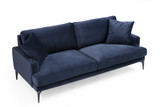 Sofa sa 3 sjedala Papira trosjed - tamnoplava