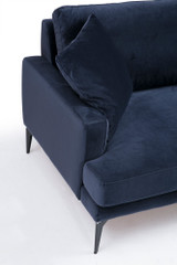 Sofa sa 3 sjedala Papira trosjed - tamnoplava