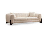 Sofa sa 3 sjedala Sandreo Bijeli - 3