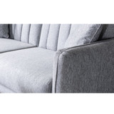 Sofa za 3 sjedala Aqua-Siva