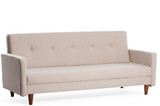 Sofa za 3 sjedala Hiko - krema