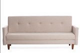 Sofa za 3 sjedala Hiko - krema