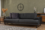 Sofa za 3 sjedala Mustang - antracit Sofa za 3 sjedala Mustang - antracit