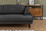 Sofa za 3 sjedala Mustang - antracit
