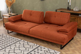 Sofa za 3 sjedala Mustang - Narandžasta Sofa za 3 sjedala Mustang - Narandžasta