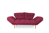 Sofa za 3 sjedala Nina Ležaljka - tamnocrvena GR105
