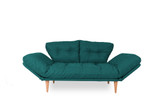 Sofa za 3 sjedala Nina Ležaljka - Petrol Green GR124