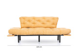 Sofa za 3 sjedala Nitta Triple - Senf