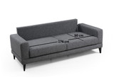 Sofa za 3 sjedala Nordijski trosjed