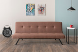 Sofa za 3 sjedala Zola - smeđa