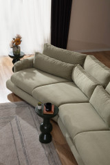4-sjedala Sofa Rijeka 4 sjedala lijevo (Xc lijevo-2R) - zelena