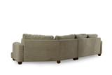 4-sjedala Sofa Rijeka 4 sjedala desno (L2-Xc desno) - zelena