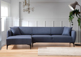 Ugaona sofa Belissimo Lijevo - Plavo Ugaona sofa Belissimo Lijevo - Plavo
