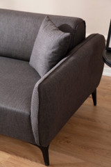 Ugaona sofa Belissimo lijevo - tamno siva Ugaona sofa Belissimo lijevo - tamno siva