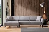 Ugaona sofa Belissimo Lijevo – Sivo Ugaona sofa Belissimo Lijevo – Sivo