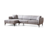 Ugaona sofa Belissimo Lijevo – Sivo Ugaona sofa Belissimo Lijevo – Sivo