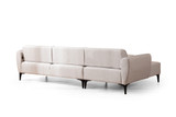 Ugaona sofa Belissimo lijevo - Off White