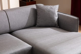 Ugaona sofa Belissimo desno - siva Ugaona sofa Belissimo desno - siva