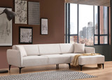 Ugaona sofa Belissimo desno - Off White Ugaona sofa Belissimo desno - Off White