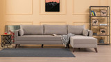 Ugaona sofa Bella kutna garnitura desna 1 - krem Ugaona sofa Bella kutna garnitura desna 1 - krem