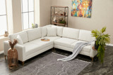 Ugaona sofa Berlin - krem, zlato Ugaona sofa Berlin - krem, zlato