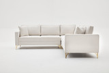 Ugaona sofa Berlin - krem, zlato Ugaona sofa Berlin - krem, zlato