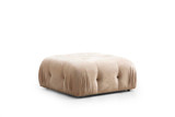 Ugaona sofa Bubble Corner (L1-O1-1R -Puf) - krem