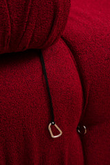 Ugaona sofa Bubble Corner (L1-O1-1R -Puf) - Crveni Ugaona sofa Bubble Corner (L1-O1-1R -Puf) - Crveni