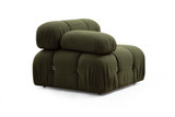 Ugaona sofa Bubble Green L1-O1-1R-PUF