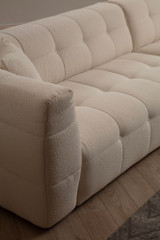Ugaona sofa Cady 3 sjedila desno - bež