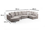 Ugaona sofa Colorado Corner