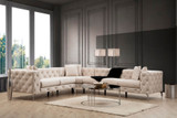 Ugaona sofa Como lijevo - Ecru Ugaona sofa Como lijevo - Ecru